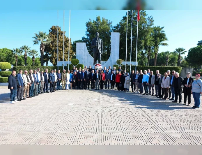Aliağa’da Muhtarlar Günü Kutlandı, Aliağa ve Şalpazarı Muhtarları Kardeşlik Sofrasında Buluştu