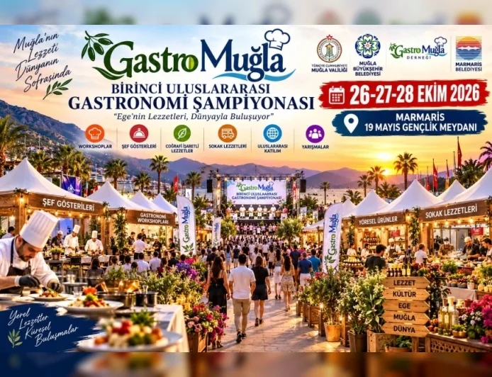 Marmaris’te 16 Ülkenin Mutfak Kültürü Uluslararası Gastronomi Şampiyonası ve Festivali’nde Buluşacak