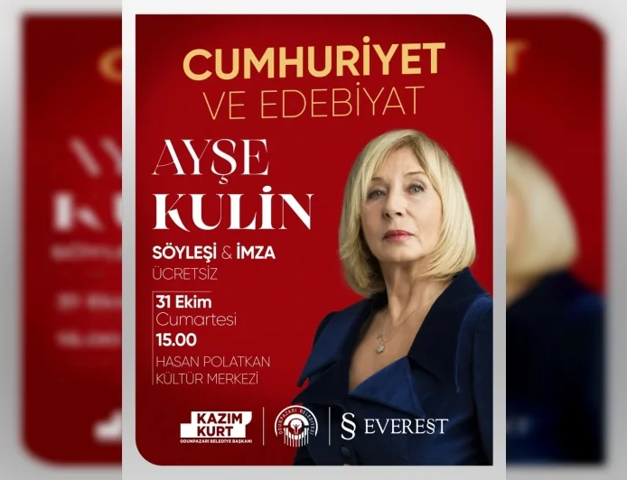 ODUNPAZARI’NDA AYŞE KULİN RÜZGÂRI ESECEK: CUMHURİYET VE EDEBİYAT SÖYLEŞİSİ OKURLARI BULUŞTURACAK