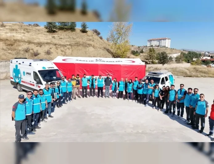 Çorum’da UMKE Temel Eğitimi Tamamlandı, Gönüllü Sağlık Personeli Sayısı 187’ye Ulaştı