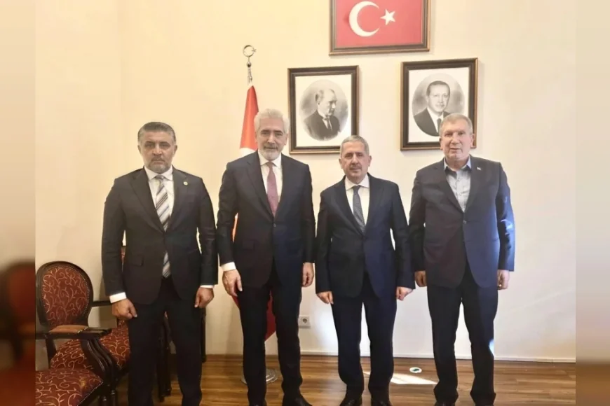 AK Parti Diyarbakır Milletvekili Galip Ensarioğlu, Hazro ve Çüngüş Belediyelerinin Taleplerini Ticaret Bakanlığına İletti
