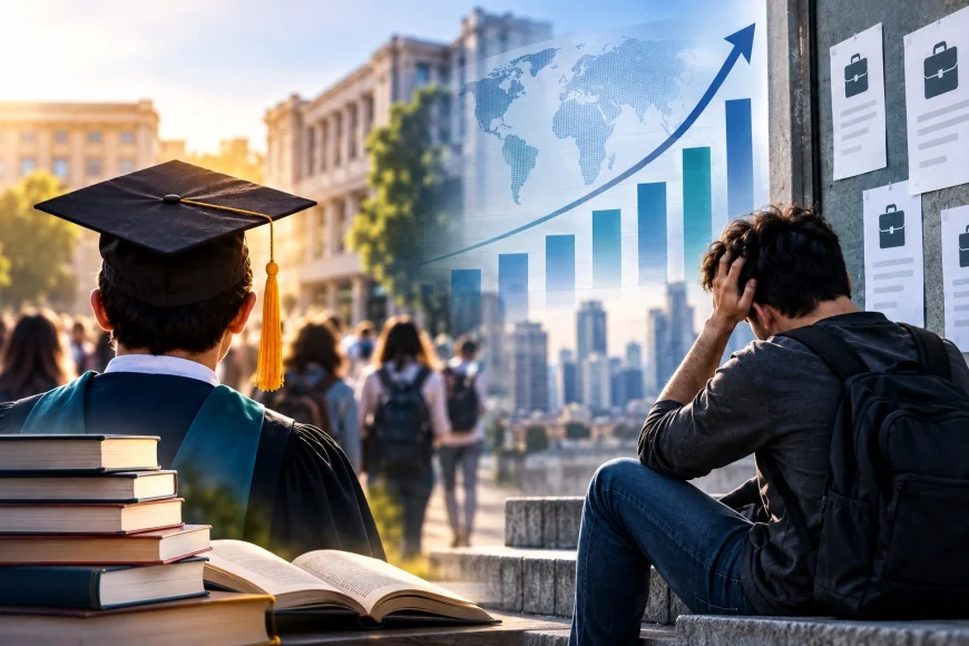 İLKE Vakfı SOSYAL VERİ: Türkiye PISA’da yükselirken üniversite diploması işsizlik riskini azaltmıyor