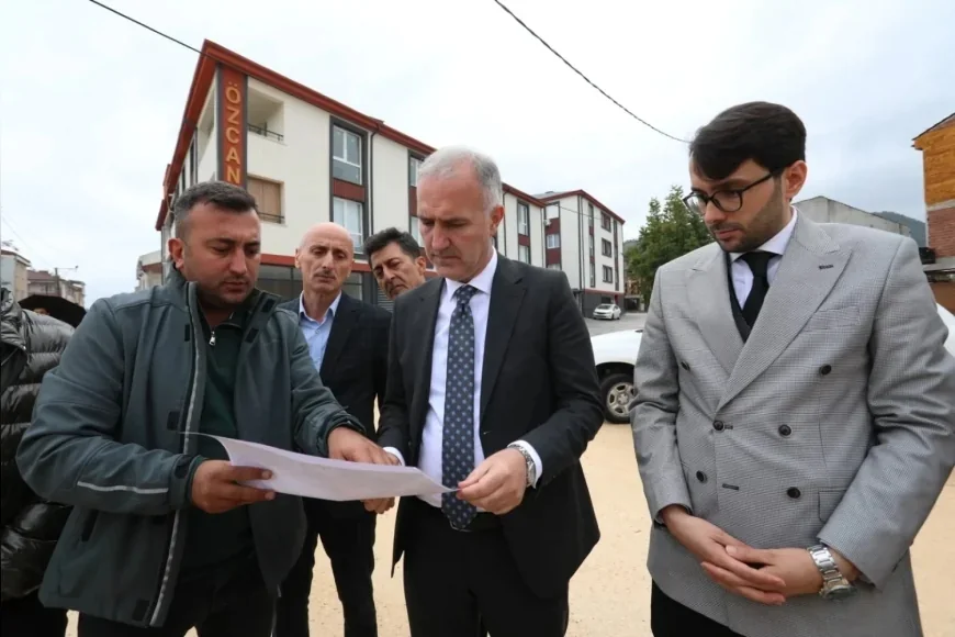 İnegöl Belediye Başkanı Alper Taban: “Cerrah’ta 27 sokakta yaklaşık 4 kilometrelik kaplama yapılacak”