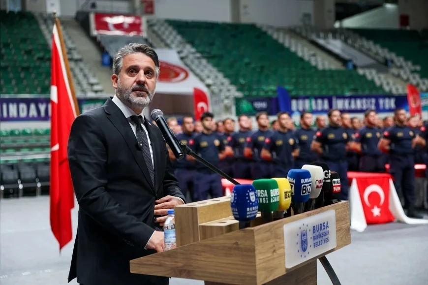 Bursa Büyükşehir Belediye Başkan Vekili Şahin Biba: “İtfaiye teşkilatımızı güçlendirmenin haklı gururunu yaşıyoruz”