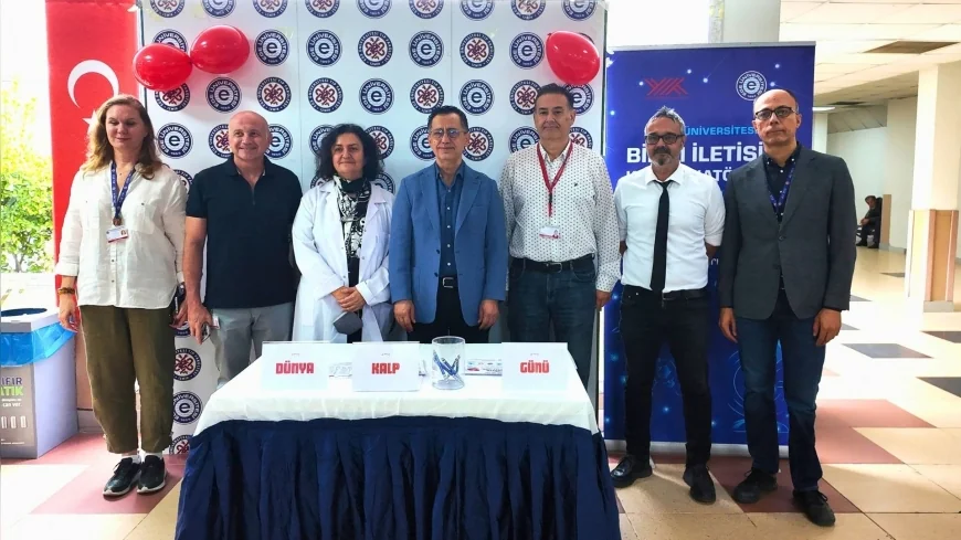 Ege Üniversitesinde Dünya Kalp Günü’nde uzmanlardan uyarı: “Kalbinizin Değerini Bilin”