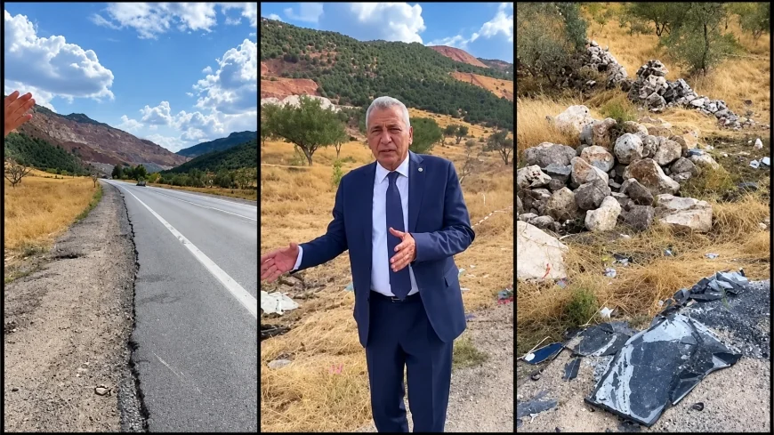 CHP Gaziantep Milletvekili Hasan Öztürkmen: “Gaziantep-Nurdağı ‘ölüm yolu’ ne zaman bitecek”