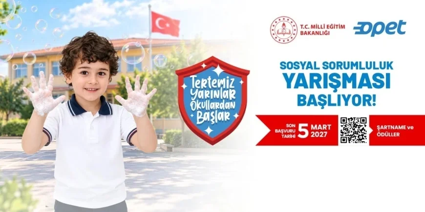 Millî Eğitim Bakanlığı: Öğrenciler “Tertemiz Yarınlar” için sürdürülebilirlik ve çevre kampanyaları düzenleyecek