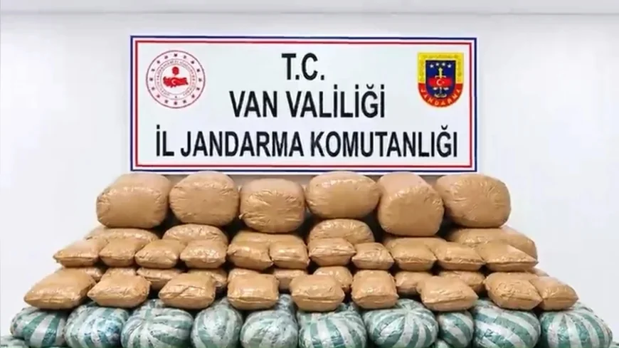 İçişleri Bakanlığı: Van’da uyuşturucu operasyonunda 517 kilogram uyuşturucu madde ele geçirildi