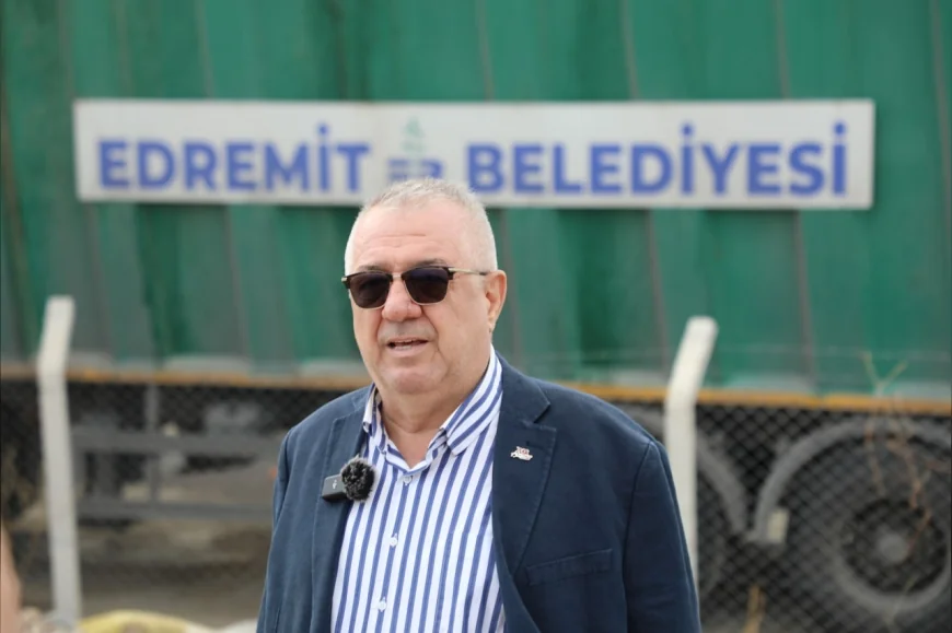 Edremit Belediye Başkanı Mehmet Ertaş: “Moloz ve bahçe atıklarını geri dönüştürmeyi planlıyoruz”