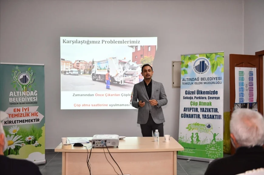 Altındağ’da temizlik seferberliği eğitimlerle güçleniyor: Çevre bilinci her yaştan vatandaşa ulaşıyor