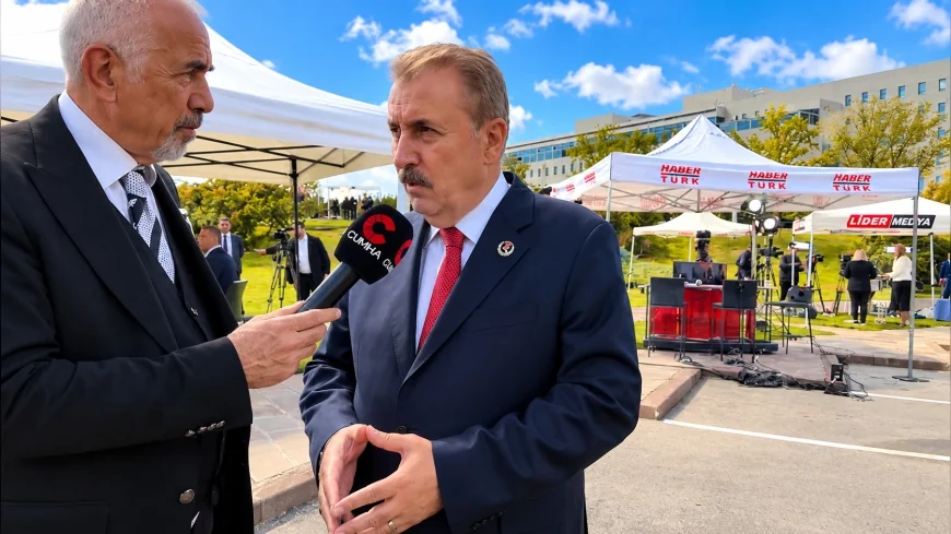 Büyük Birlik Partisi Genel Başkanı Mustafa Destici: “Darbe anayasasından tümüyle kurtulmak gerekir”