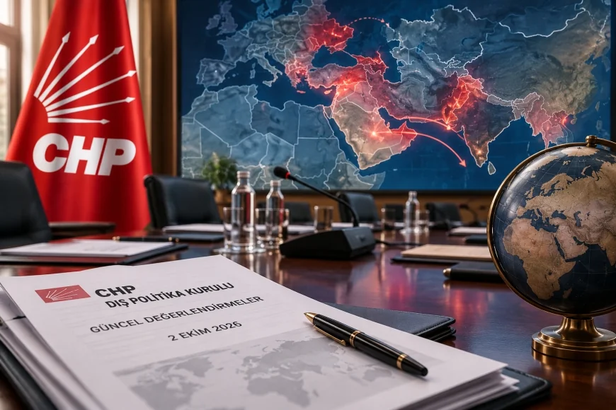 CHP Dış Politika Kurulu: “Jeopolitik belirsizliklere karşı düşünsel hazırlık zamanı geldi”