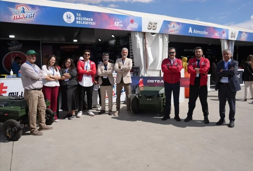 Keçiören Belediyesi TEKNOMER 19 takımla TEKNOFEST Güneydoğu’da gençlerin projelerini tanıttı