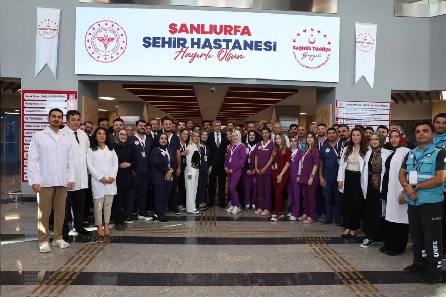 Sağlık Bakanı Prof. Dr. Kemal Memişoğlu: “Şanlıurfa’ya 22 yeni hastane ve 110 sağlık merkezi kazandırdık”