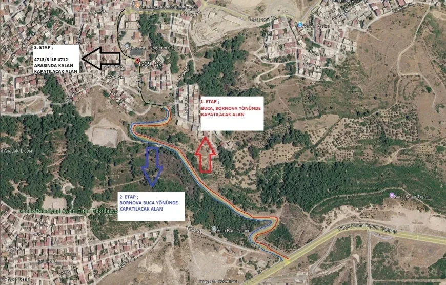 İzmir’de Buca ile Bornova’yı bağlayan Şahin Tepesi yolunda üç etaplı yenileme başlıyor