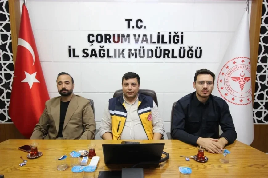 Çorum’da 2026 Afet Sağlık Grubu Tatbikatı öncesi kurumlar arası koordinasyon ve müdahale planları değerlendirildi