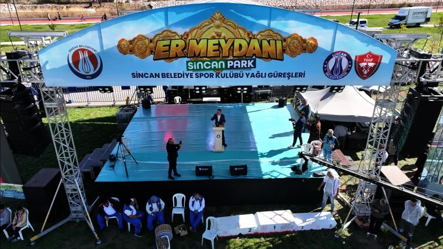 Sincan Belediye Başkanı Murat Ercan: “Yağlı güreş sadece bir spor değil, bir kültür, bir medeniyet”