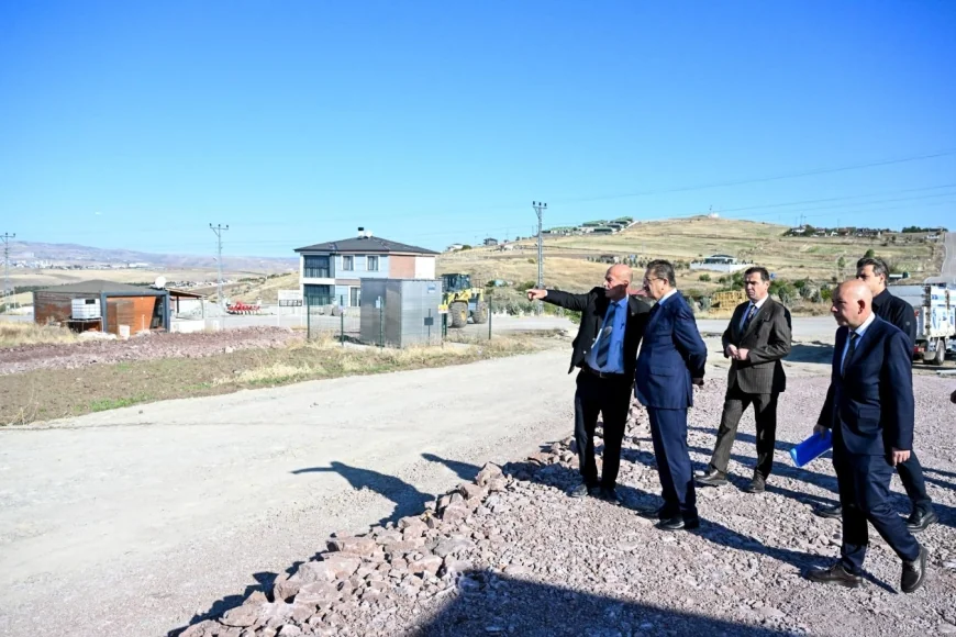 Altındağ Belediye Başkanı Dr. Veysel Tiryaki: “Gicik Köy Konağı ve halı sahayı çok yakında açacağız”