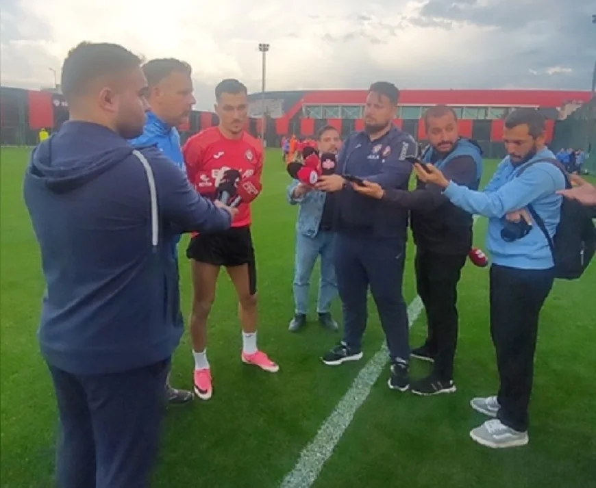 Arca Çorum FK’lı Aleksandros Kyziridis: “Gollerimle ve asistlerimle takıma katkı sağlayacağım”