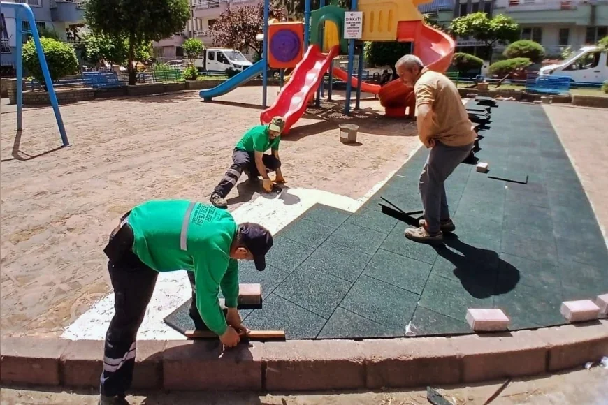 Efeler Belediye Başkanı Anıl Yetişkin’den Parklarda Güvenlik ve Konfor İçin Yenileme Çalışmaları
