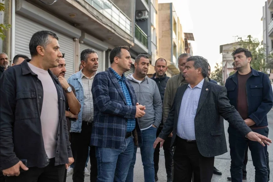 Bornova Belediye Başkanı Ömer Eşki: “Kasım Ayında Naldöken’in Cadde ve Sokaklarını Baştan Aşağı Yenileyeceğiz”