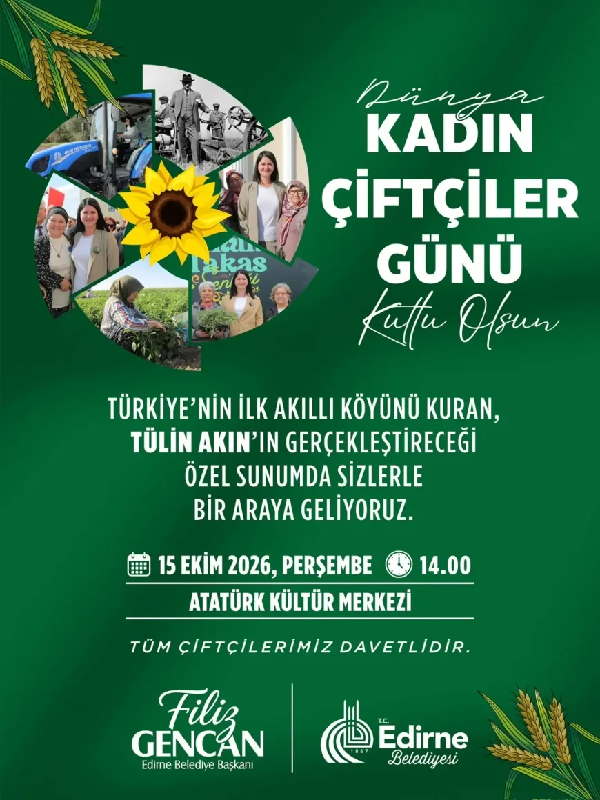 Edirne Belediye Başkanı Filiz Gencan: “Üreten Kadınlarımızın Emeği, Geleceğimizin Güvencesidir”