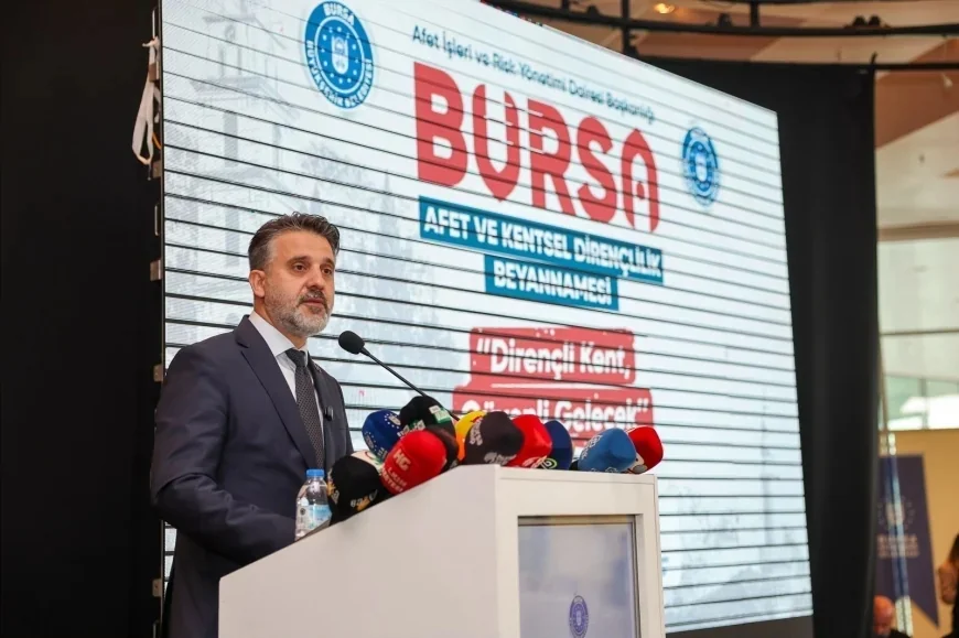 Bursa Büyükşehir Belediye Başkan Vekili Şahin Biba: “Ortak akılla bir Bursa Afet Anayasası hazırladık”