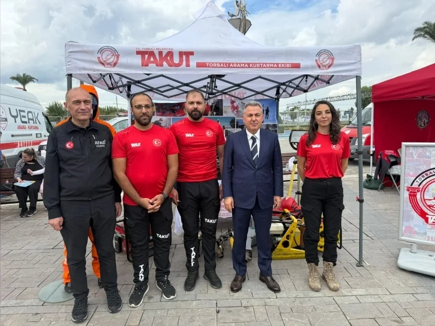 Torbalı Belediyesi TAKUT Ekibi Türkiye’de Bir İlke İmza Attı, 60’a Yakın Afette Görev Aldı