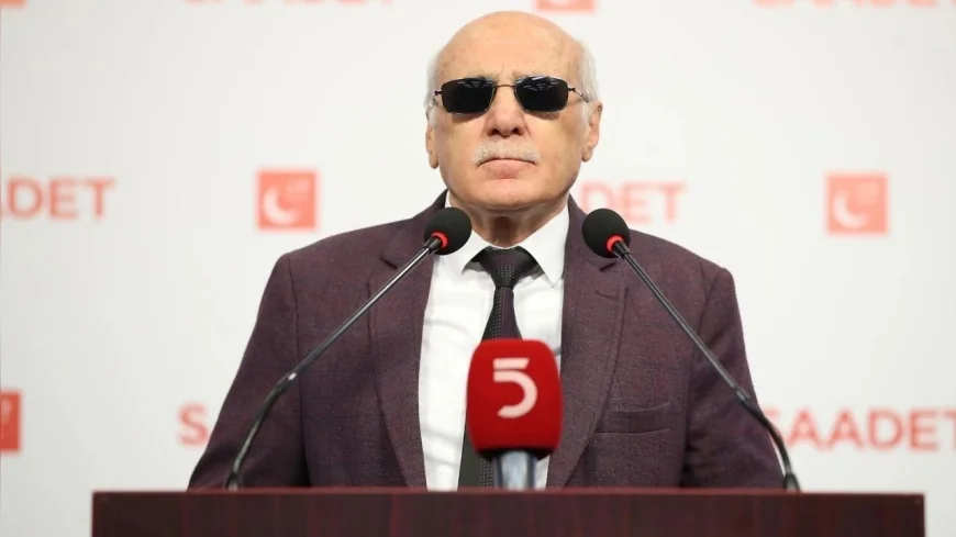 Saadet Partisi Engelliler Koordinasyon Başkanı İsrafil Bayrakçı: “Görme engellilerin sorunları yumak yumak büyümeye devam ediyor”