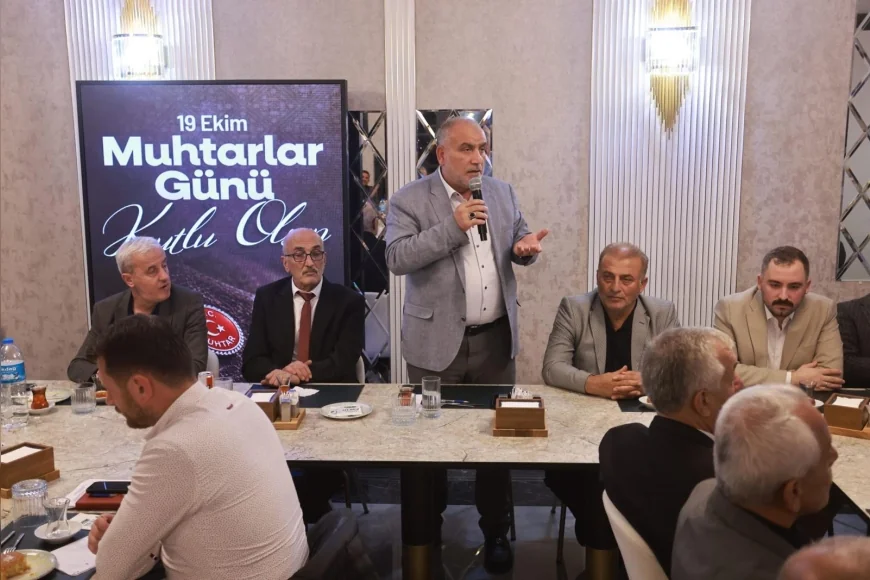 Canik Belediye Başkanı İbrahim Sandıkçı Muhtarlarla Buluştu, Talepleri Dinledi ve Yeni Projeleri Paylaştı