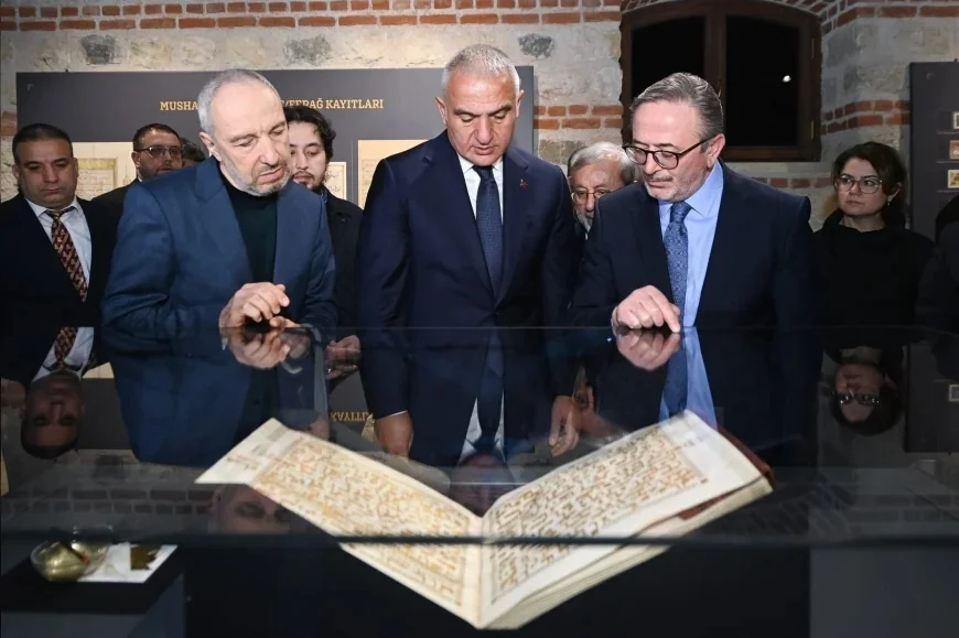 Kültür ve Turizm Bakanı Mehmet Nuri Ersoy: “Bu eşsiz emaneti gelecek kuşaklara aktaracağız”