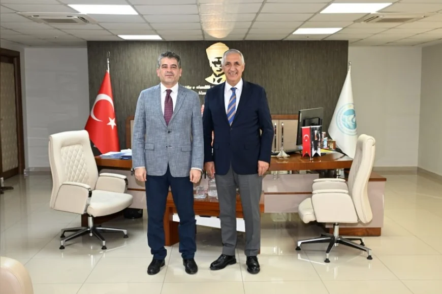 Manisa Çevre, Şehircilik ve İklim Değişikliği İl Müdürü Faik Gürocak’tan MASKİ’ye İş Birliği Ziyareti