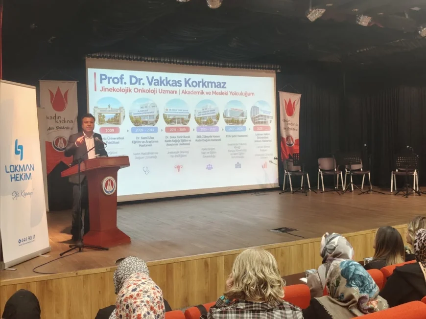 Sincan’da Kadın Kadına Aile Sohbetlerinde Kanserle Mücadele ve Erken Teşhisin Önemi Anlatıldı