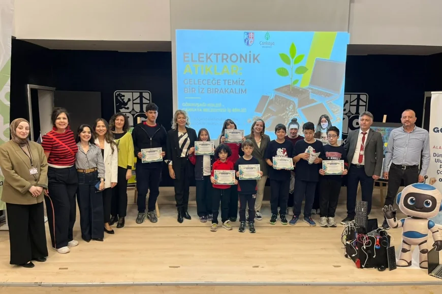 Çankaya Belediyesi Dünya Elektronik Atık Günü’nde Toplanan E-Atıkları Geri Dönüşüm Sürecine Kazandırdı