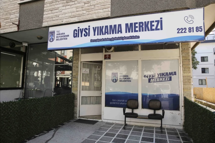 Ankara Büyükşehir Belediyesinin Ücretsiz Giysi Yıkama Merkezlerinden 2026 Yılında 17 Bin 71 Öğrenci Yararlandı