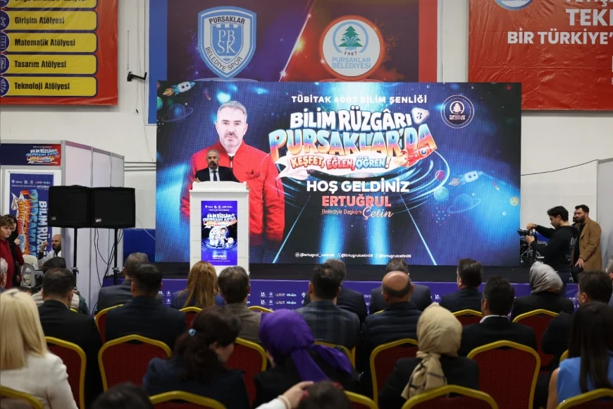 Pursaklar Belediye Başkanı Ertuğrul Çetin: “Bilimi Deneyimleyerek Keşfeden Nesiller Yetiştirmek İstiyoruz”