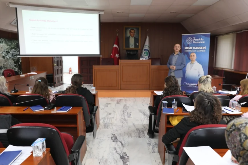 Odunpazarı Belediyesi’nde Kadın Personele Yönelik Meme Kanseri Farkındalık Seminerlerinde Erken Teşhis Anlatıldı