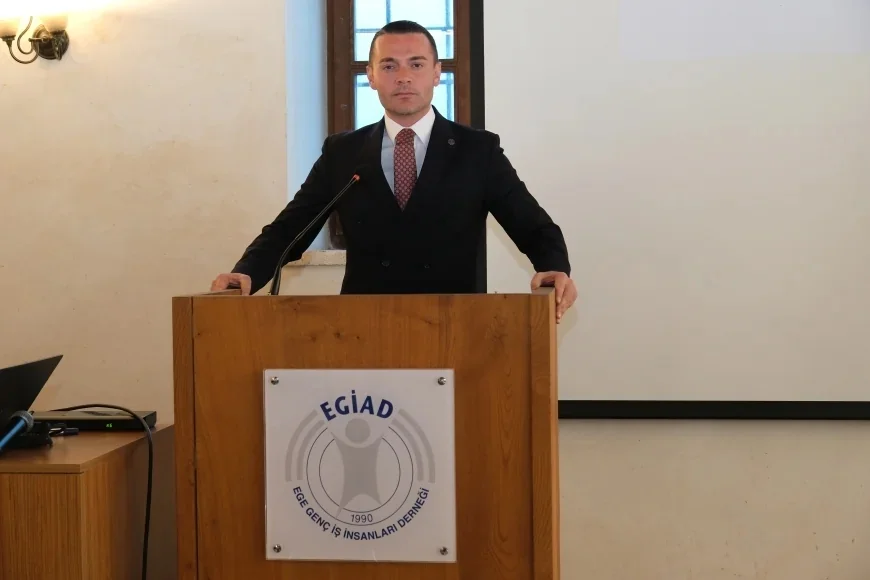 EGİAD Başkanı M. Kaan Özhelvacı: “Günümüz iş dünyasında kiminle birlikte üretebildiğimiz daha önemli hale geliyor”