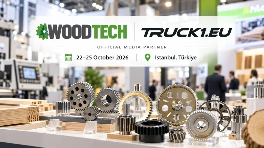 Truck1, İstanbul’da Düzenlenecek WoodTech 2026 Fuarının Resmi Medya Partneri Oldu