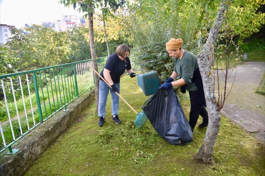 Giresun Belediyesi Şehir Genelinde Park, Yol ve Altyapı Bakım Çalışmalarını Sürdürüyor