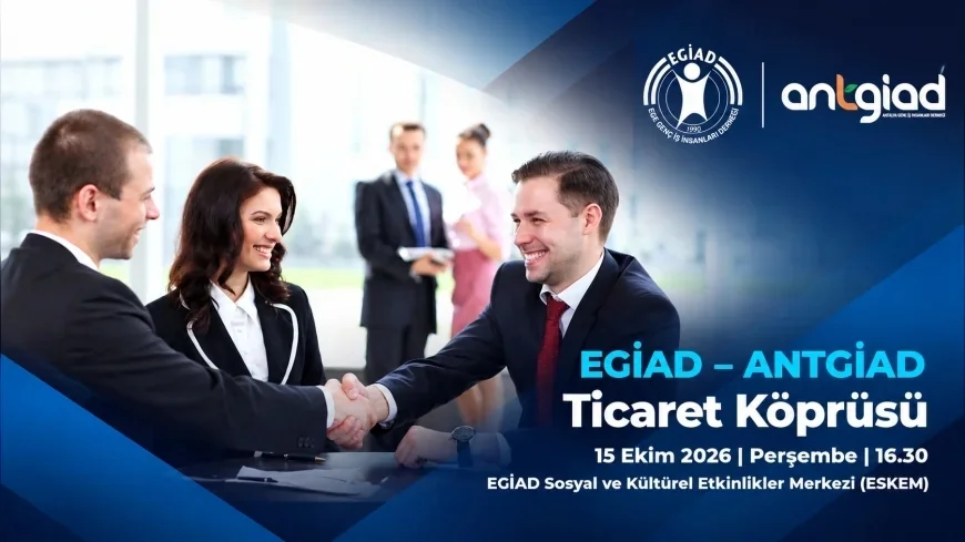 EGİAD ve ANTGİAD İzmir’de Ticaret Köprüsü Kurarak İş Dünyasına Yeni İş Birliği Fırsatları Sunuyor