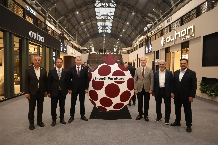 İnegöl Belediye Başkanı Alper Taban ve Oda Başkanlarından 55. MODEF EXPO’da Üreticilere Ziyaret