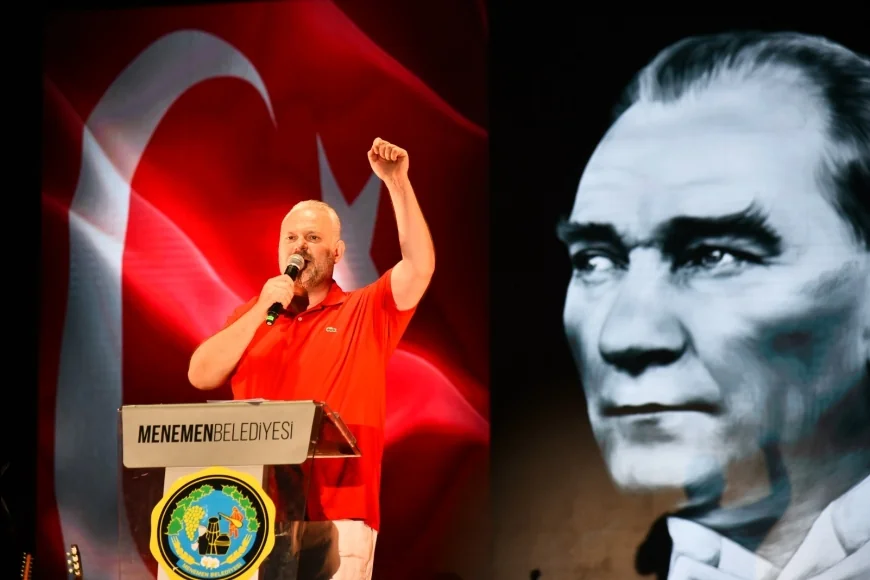 Menemen Belediye Başkanı Aydın Pehlivan: “Cumhuriyet coşkusunu Blok-3 ve Aşkın Nur Yengi ile yaşayacağız”