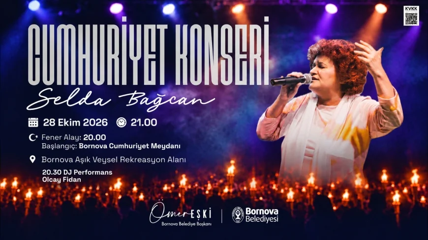 Bornova Belediye Başkanı Ömer Eşki: “Cumhuriyetimizin 103. yılında tüm İzmir’i Bornova’ya bekliyoruz”