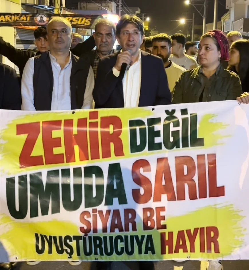 DEM Parti Mersin Milletvekili Ali Bozan: “Sokaklarımızı Uyuşturucudan ve Çeteleşmeden Arındırana Kadar Mücadele Edeceğiz”
