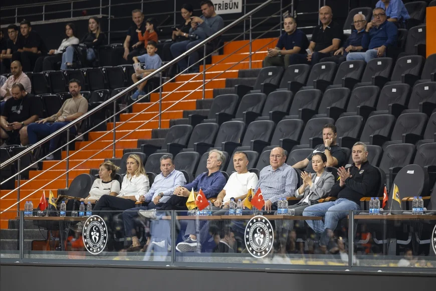 Mersin Büyükşehir Belediye Başkan Vekili Genç, MSK’nın Darüşşafaka Lassa Karşısındaki Galibiyetine Tribünden Tanıklık Etti