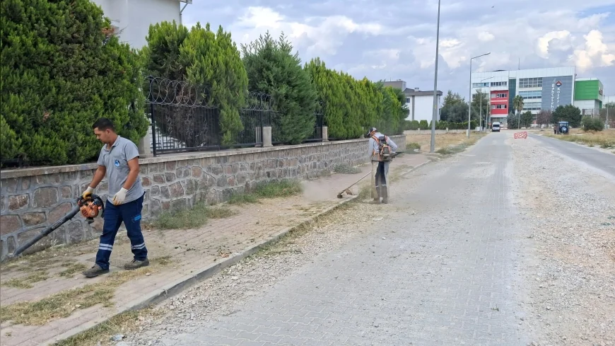 Yunusemre Belediyesi Park ve Yeşil Alanlarda Bakım ve Çevre Düzenleme Çalışmalarını Sürdürüyor