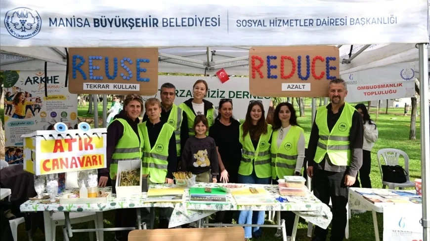 Manisa Büyükşehir Belediyesi Ev Sahipliğinde Umut Vagonu 3. Gönüllü Festivali Yoğun İlgi Gördü