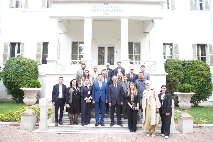 Ege Üniversitesi Rektörü Prof. Dr. Musa Alcı: “Kazakistan ile Köklü Bağlarımızı Bilimsel Zeminde Daha da Sağlamlaştırıyoruz”