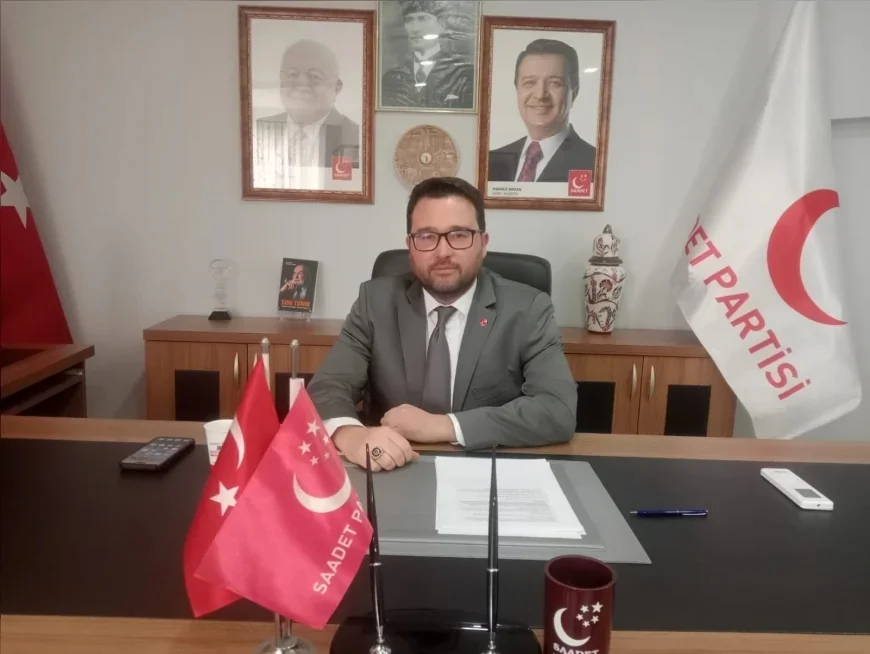 Saadet Partisi Antalya İl Başkanı Mehmet Fatih Tekin: “Türkiye’nin siyasette köklü bir arınmaya ihtiyacı var”